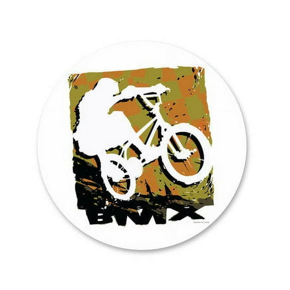 Biker Edible Icing Image Cake Decoration Topper -1/4 Sheet