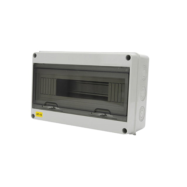 Caja de distribución de energía Sunnimix 15 18 24 vías Plástico duradero IP66 a prueba de agua para comunicación exterior, Protección de distribución