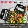 thumbnail image 3 of Kaluns Meat Claws Meat Shredder Tool – Chicken Shredder BBQ Accessories for Pulled Pork, Beef & Grilling – Durable, Heat Resistant, BPA-Free – Black, 3 of 7