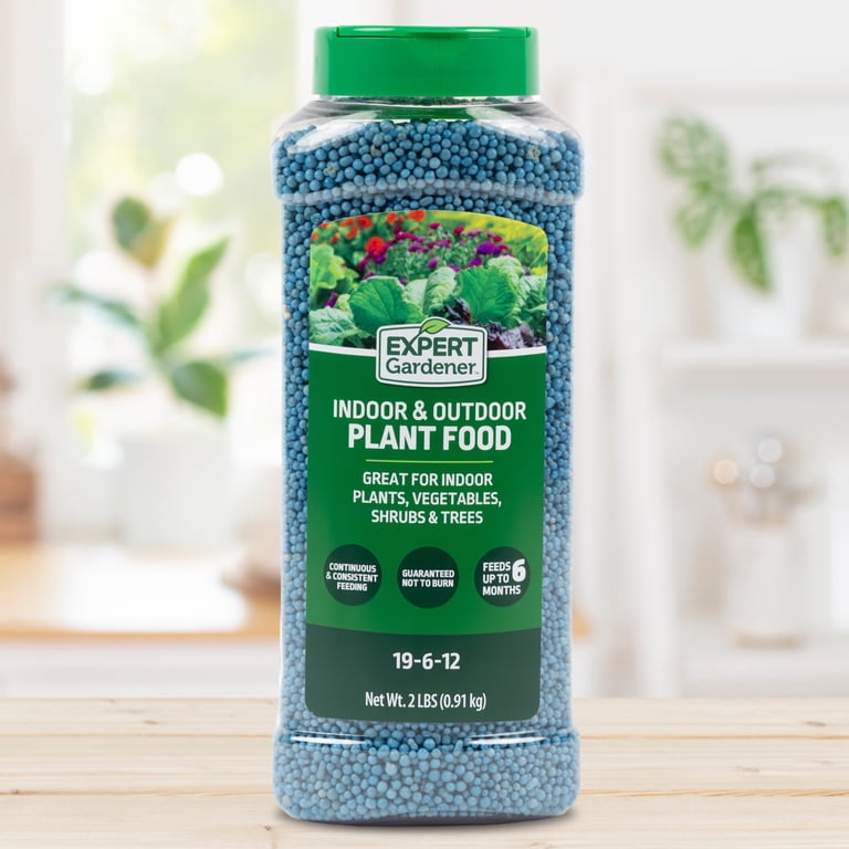 Expert Gardener Indoor & Outdoor Plant Food 19-6-12 Fertilizer