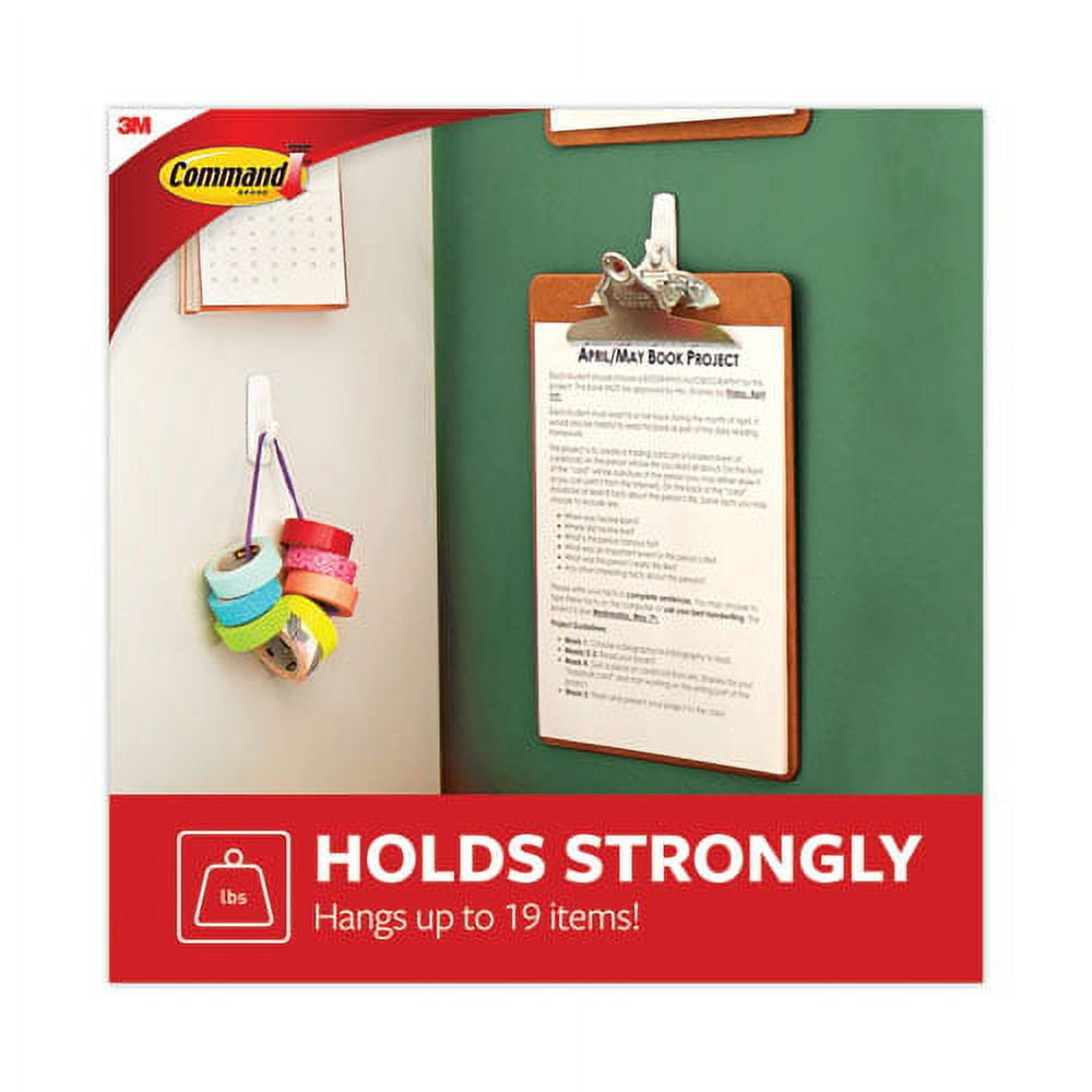 General Purpose Hooks, Variety Pack, Assorted Sizes, 54 Pieces/pack | Bundle of 10 Packs