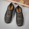 thumbnail image 5 of Mens Mesh Casual Shoes Outdoor Lightweight Hiking Shoes Soft Breathable Sneakers Non-slip Driving Shoes Gray 7 US, 5 of 7