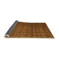 thumbnail image 2 of Ahgly Company Indoor Rectangle Abstract Orange Modern Area Rugs, 3' x 5', 2 of 4