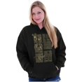 thumbnail image 3 of Meadow Creek Hunting Deer Turkey Duck Unisex Plus Fleece Graphic Hoodie Brisco Brands 4X, 3 of 6
