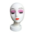 thumbnail image 4 of DOLITY Female Bald Mannequin Head 11.42inch s Holder for Hats Hairpieces, 4 of 8