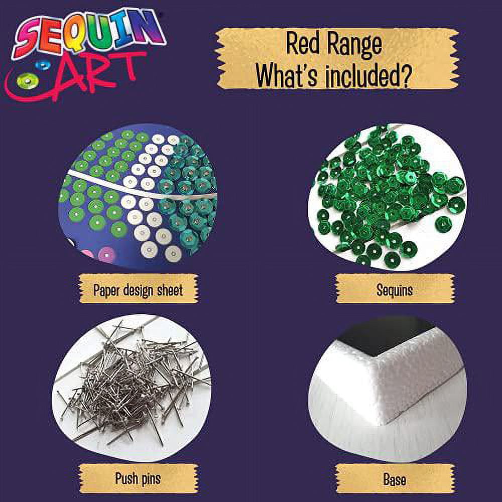 Sequin Art - Sparkling Mia Mermaid - Sparkling Art Design and Craft
