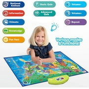 Best Learning i-Poster My USA Map Interactive Geography Toy STEM Learning Ages 5 to 12