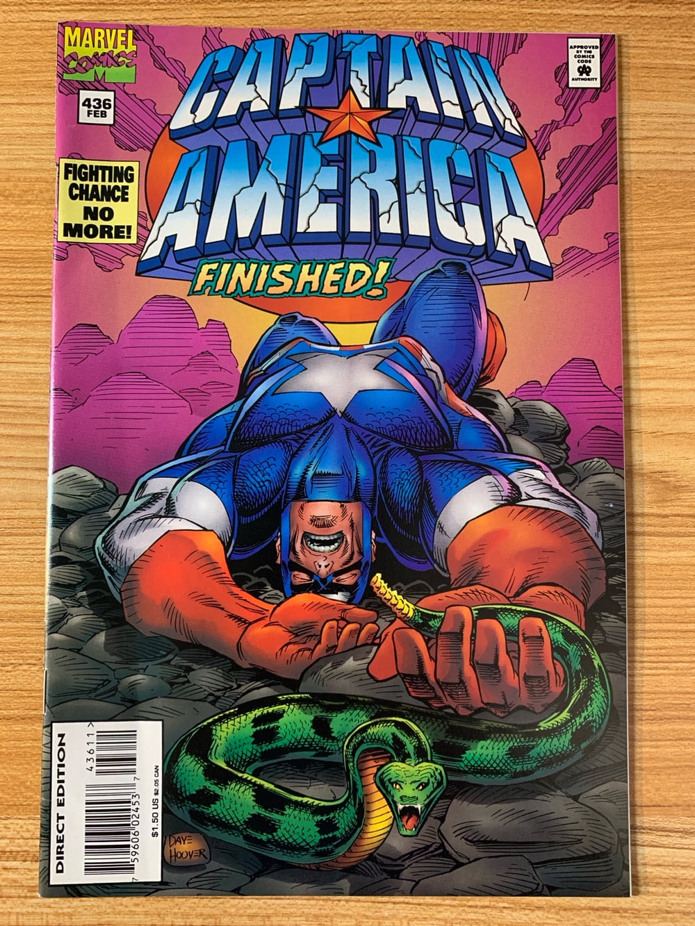 Cover of Captain America #436