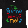 thumbnail image 4 of Inktastic Granna Loves Me Grandkid Boys or Girls Baby Bodysuit, 4 of 5