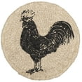 thumbnail image 2 of VHC Brands Sawyer Mill Charcoal Table Décor, Coaster Set, Poultry, 2 of 6