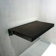 thumbnail image 2 of Transolid PPS1420UP-09MB Preston 14-in x 20-in Flip Up Shower Seat, Black and Matte Black, 2 of 5