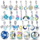 thumbnail image 3 of Abalorio de plata de ley 925, colgante de estrella de luciérnaga, Luna, camaleón, Glowworm, compatible con pulsera Pandora Original, bricolaje, 3 of 4