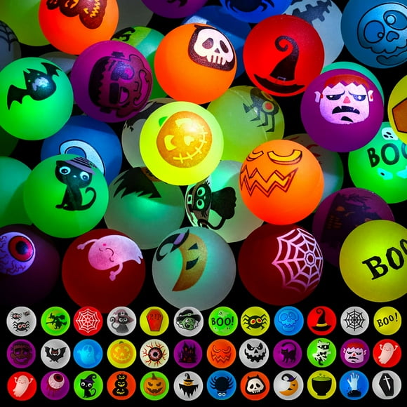 Bouncy Balls MGParty Halloween que brillan en la oscuridad x36