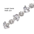 thumbnail image 2 of 2Yard Crystal Rhinestone Trim,Rhinestone Applique Chain Trim for DIY Decoration,Bridal Decorations,Sewing,Crafts, 2 of 6