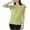 Green-576, variant on Under 10,Women's Pajama Top, Short Sleeved, Thin V-neck, Solid Color, Comfortable Sleepwear, Nighttime Lounge, Sleep Shirt, Home Fashion On-the-Go Comfort|20%Modal,40% Cotton,40% Polyester,Hot Pink