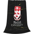 thumbnail image 2 of McGill University Blanket Large Luxury Fleece Soft Anti-Static Anti-Pilling Flannel Bed Blanket, 2 of 6