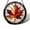 Maple Leaf 691, variant on Stained Glass Window Hanging, Maple Leaf Sun Catchers Diamond Glass Panel Hangings Plant Suncatcher Decor for Birthday for Women, Men, Wife, Aunt, and Mom