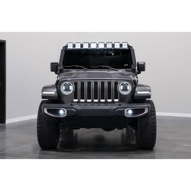 Diode Dynamics Headlight Assembly DD5165 Elite Max Series; LED Bulb; Bi-LED Projector With Daytime Running Light/Amber Turn Signal; 9 Inch Round Luxeon Z ES LED Bulbs