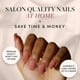 thumbnail image 2 of Set de 30 uñas Glamnetic Dusty Pink de Press On Nails, 2 of 6