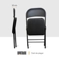 thumbnail image 4 of Pack 6 Sillas Plegables Acojinada Reforzada Marthing Interior Exterior Ideal Eventos Fiestas Y Banquetes Al Aire Libre Resistentes La Interperie Silla Plegable Reforzada Hogar Jardin Camping, 4 of 8