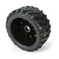 thumbnail image 3 of Pro-Line Masher X HP Belted Mounted F/R Tires Raid Black 24mm Wheels PRO1017610, 3 of 3