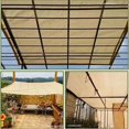 thumbnail image 3 of Red de sombreado Beige, protección UV, cobertizo de plantas, sombrilla para exteriores, malla, protector solar de tela HDPE, 3 of 4