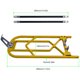 thumbnail image 2 of Estante de carga para bicicleta, estantes de carga traseros para bicicleta plegables de aleación de aluminio para Brompton 3sixty, 2 of 4