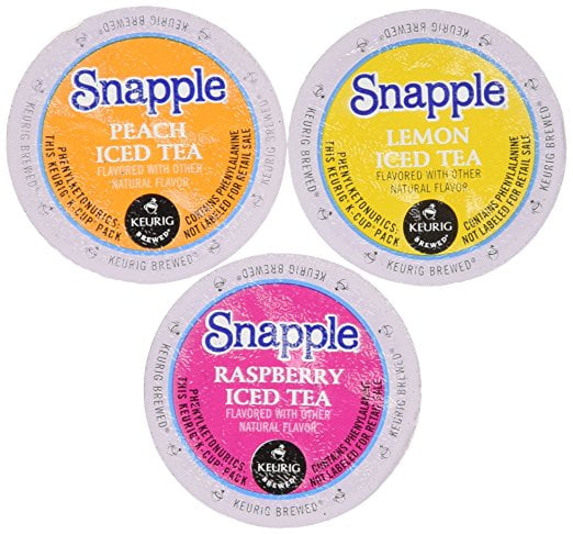 Snapple Variety Iced Tea Sampler K-Cup 