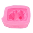 thumbnail image 1 of Moule à Gâteau en Silicone 1 Pce Moule à Savon Outils de Décoration de Gâteau Moule de Cuisson (Rose), 1 of 8