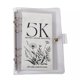 thumbnail image 1 of Wosthever Kit de sobres de carpeta de álbum de desafío de ahorro de dinero con carpeta de desafío de ahorro de libros de hojas sueltas de PVC 5K, 1 of 6
