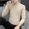 thumbnail image 3 of Suéteres sin capucha con cuello en V para hombre, ropa de punto, suéteres negros para hombre, estilo de negocios, holgados, divertidos, moda urbana, tendencia 2024, cigarrillos, 3 of 5