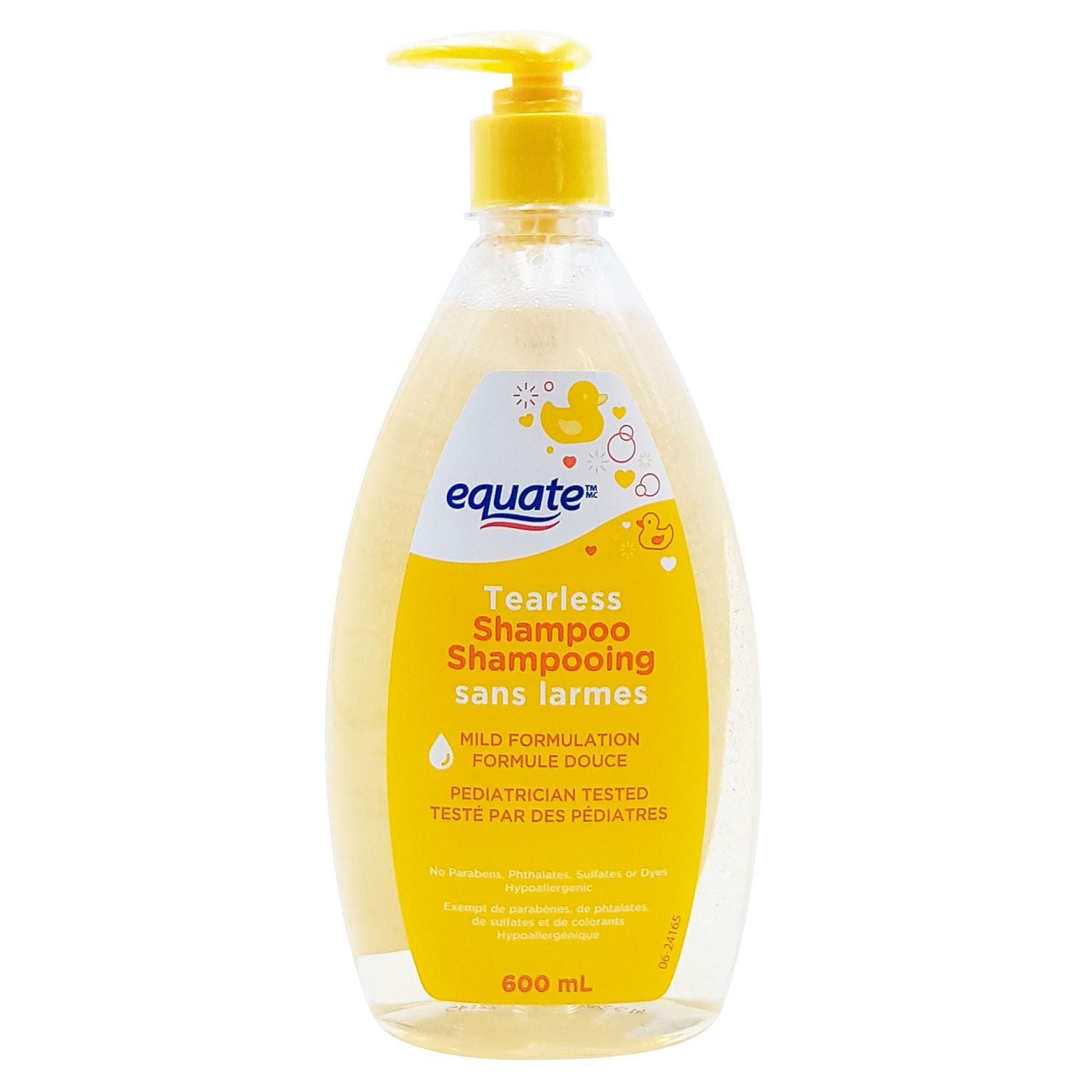 Equate Tearless Shampoo, 444mL, 600 ml
