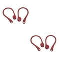 thumbnail image 2 of maskred 2Pcs Protective Earhooks Holder Secure Fit Hooks for Wireless Red 2Set, 2 of 6