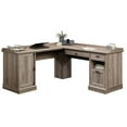 thumbnail image 1 of Bowery Hill L-Shaped Desk in Salt Oak, 1 of 11