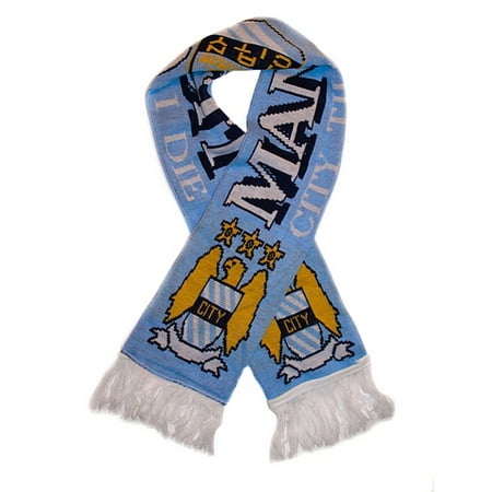 Premiership Soccer Usa Fan Scarf - Manchester City Soccer Fan Scarf