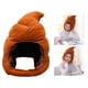 thumbnail image 4 of Naiovety Gorro para caca entretenido, novedad, gorro de taburete falso de felpa, tocado completo, accesorios para fotografía de fiesta Kits de decoración para fiestas, 4 of 6