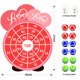 thumbnail image 3 of Juego de mesa de dardos para el Día de San Valentín HEYPRIIL para niños con 12 bolas, 3 of 6
