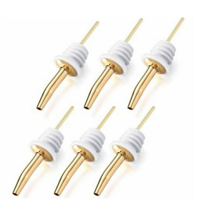 

Gold Plated Wine Pour Spout Stopper Speed Pourer Bar Wine Accessories