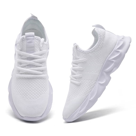 GLYGML Wave-Sole Sneakers Lightweight Breathable Athletic Shoes with Non-Slip Sole for Running and Daily Wear