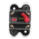 thumbnail image 3 of Disyuntor de CC de 12V-24V para coche, barco marino, bicicleta, inversor de fusible de Audio estéreo con reinicio Manual con cubierta impermeable, 100A, 3 of 11