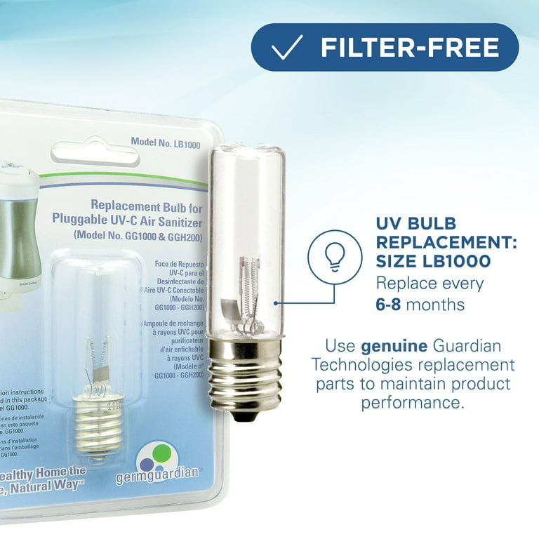 Germguardian uv light replacement instructions deals