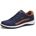 thumbnail image 1 of Zapatos de cuero para hombre, zapatillas de deporte de tendencia, zapatos informales italianos transpirables para ocio, zapatillas antideslizantes para hombre, calzado vulcanizado S, 1 of 2
