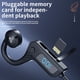 thumbnail image 2 of Audífonos inalámbricos de conducción ósea compatibles con Bluetooth 5.3 IPX5 a prueba de agua, 2 of 9