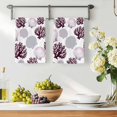 thumbnail image 3 of Shell Coral Coastal Kitchen Towels Set of 3, Nautical Summer Beach Ocean Sea Absorbent Dish Towels for Kitchen, Microfiber Hand Towel, Quick Drying Tea Towel for Cleaning Decorative Dishcloths, 3 of 7