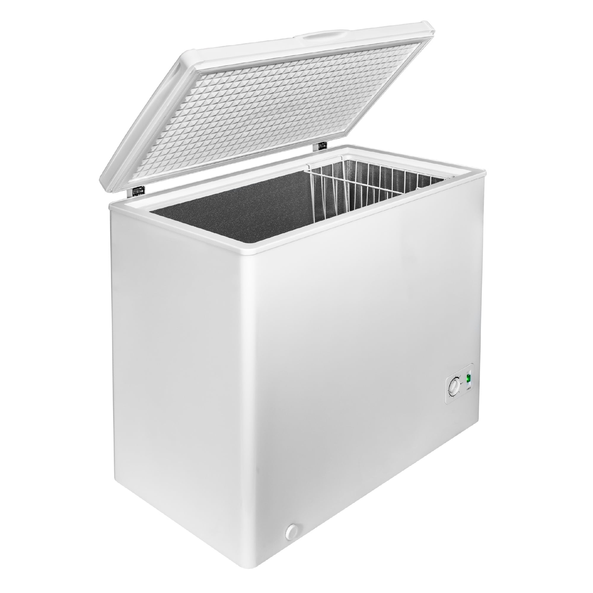chest freezer warm outside