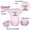 Pink, variant on iDzn Pack of 2, Lucky Charm & All Because Two People Swiped Right Funny Rompers For Babies, Newborn Baby Unisex Bodysuits, Infant Jumpsuits, Toddler 0-24 Months Kids One-Piece Oufits