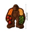 thumbnail image 1 of RKSTN Plateau de Sasquatch Réutilisable pour Servir Viandes Fromage et Plus pour Fêtes Pique-Niques et Réunions, 1 of 4