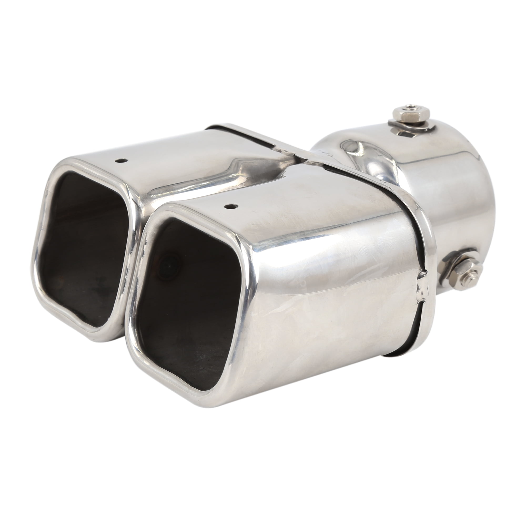 6.38 Inch Stainless Steel Car Exhaust Muffler Tail Pipe Double Wall Tip