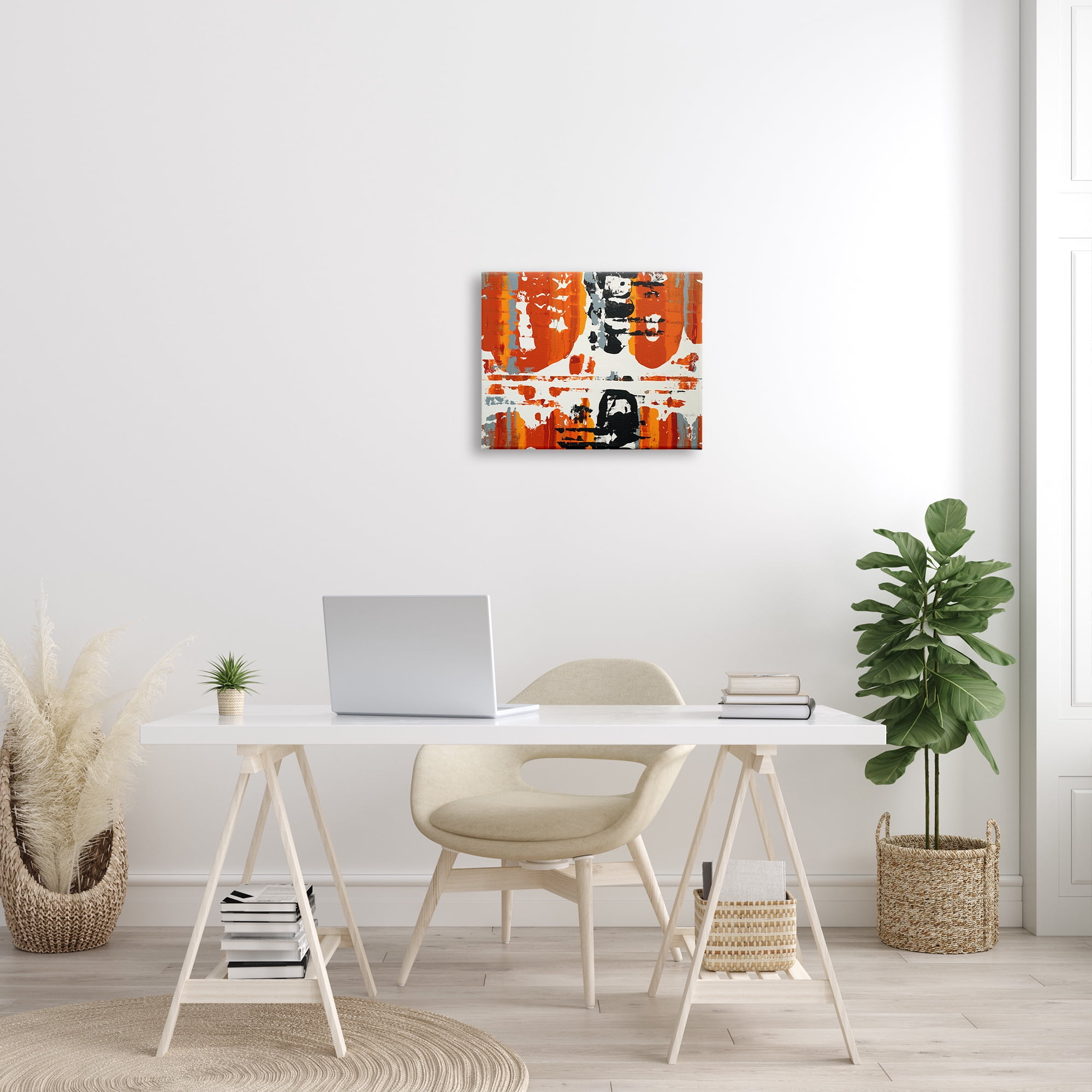 Stupell IndustriesBurnt Orange MomentumCanvas Wall Art by Third and Wall