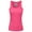Fuchsia, variant on J. METHOD Women's Tank Top Sleeveless Racerback Basic Stretch Comfy Slim Fitted Ribbed Knit Tops Workout Yoga T Shirt NEWT386 Fuchsia L